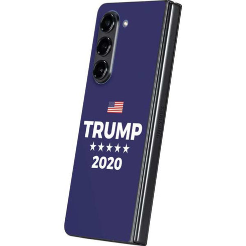 Trump 2020 Blue Galaxy Z Fold5 5G Skin